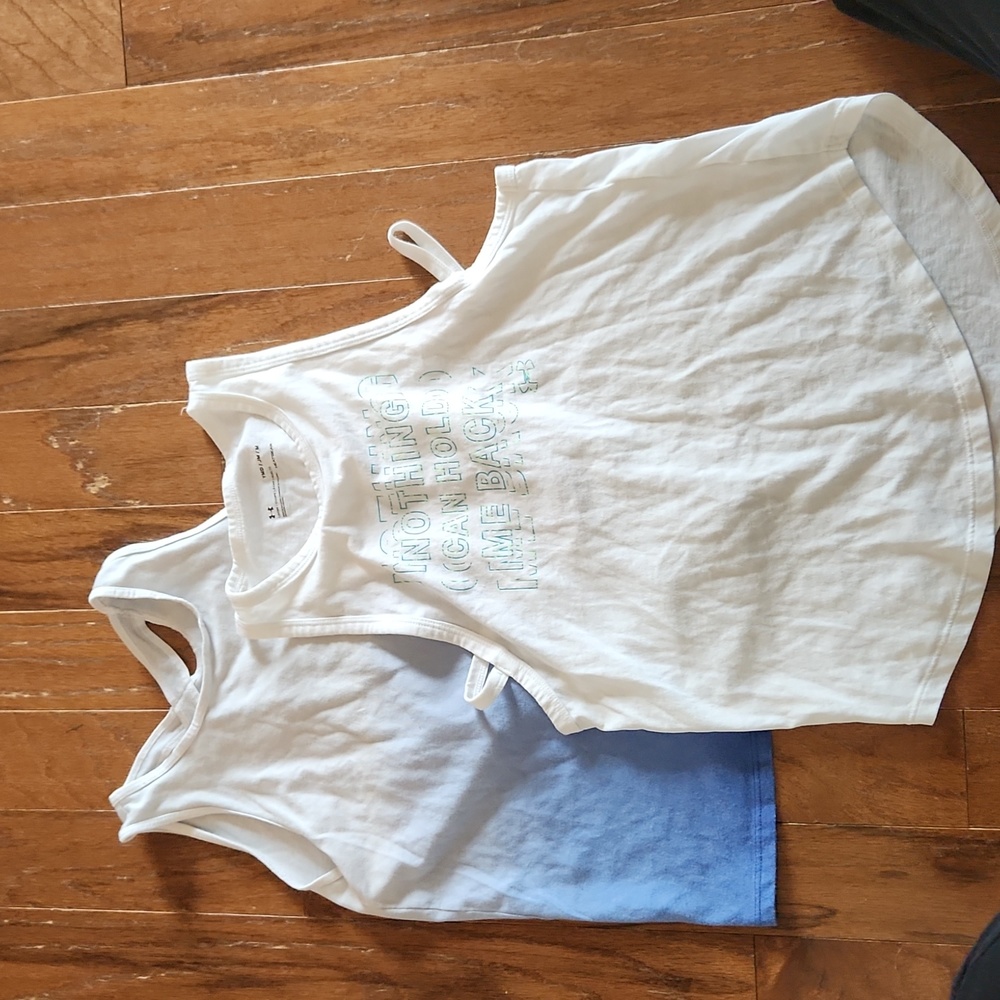 Lot of 2 girls tank tops - size 9=10 M